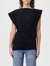 Isabel Marant T-shirt  Woman Color Black In Black