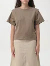 Isabel Marant T-shirt  Woman Color Brown In 棕色