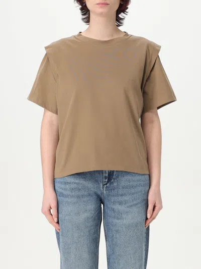 Isabel Marant Cotton Jersey T-shirt In Green