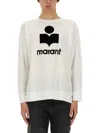 Isabel Marant Round-neck Sweater In White