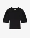 Isabel Marant T-shirt Maeliss In Black
