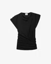 Isabel Marant T-shirt Maisan In Black