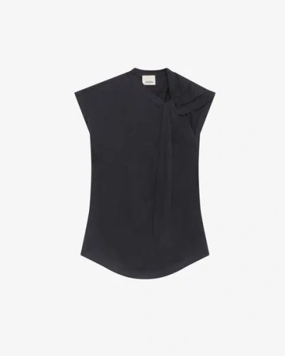 Isabel Marant T-shirt Nayda In Black