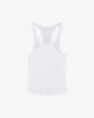 Isabel Marant T-shirt Tenesy Aus Baumwolle In White