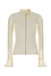 Isabel Marant Ivory Stretch Crochet Sarah Top In Neutral