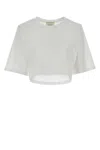 Isabel Marant T-shirt Zaely Oversize In Cotone Bianco In White