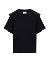 Isabel Marant T-shirt With Round Neck And Short Sleeves In Black
