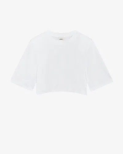 Isabel Marant T-shirt Zaely In White