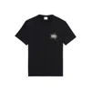 Isabel Marant Black Crewneck Embroidered T-shirt In Black