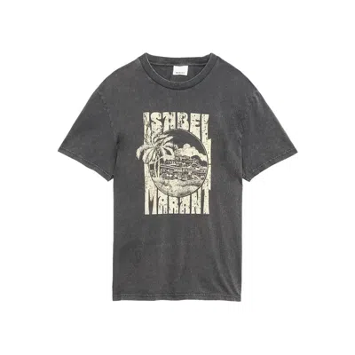 Isabel Marant Honore T-shirt In Gray