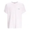 Isabel Marant Round Neckline Jersey T-shirt Shirt In White