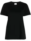 Isabel Marant Cotton Logo Print T Shirt In Black