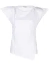 Isabel Marant Sebani Organic Cotton T Shirt In White