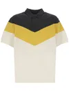 Isabel Marant Block Design Polo Shirt In Yellow