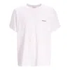 Isabel Marant Round Neckline Jersey T-shirt Shirt In White
