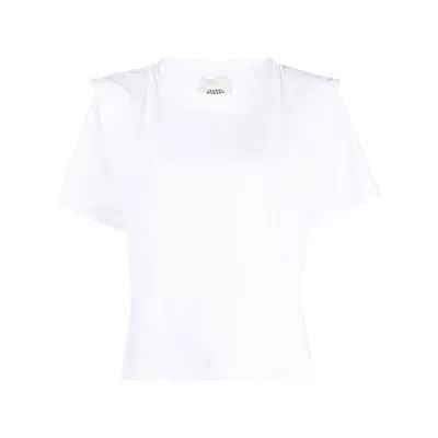 Isabel Marant White Cotton Zelitos T-shirt