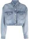 Isabel Marant Etoile Endless Camden Jacket In Blue Cotton Denim In Blue