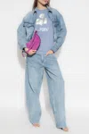Isabel Marant Etoile Endless Camden Jacket In Blue Cotton Denim In Blue
