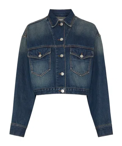 Isabel Marant Tadia Denim Jacket In Blue