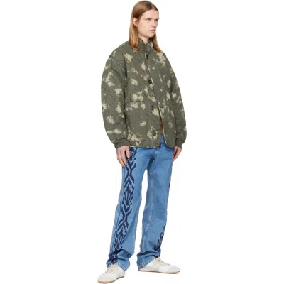 Isabel Marant Taeliss Quilted Jacket In Green