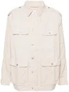 Isabel Marant Taho Jeansjacke In Nude