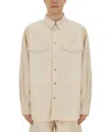 Isabel Marant Beige Ritchie Overshirt In Neutral