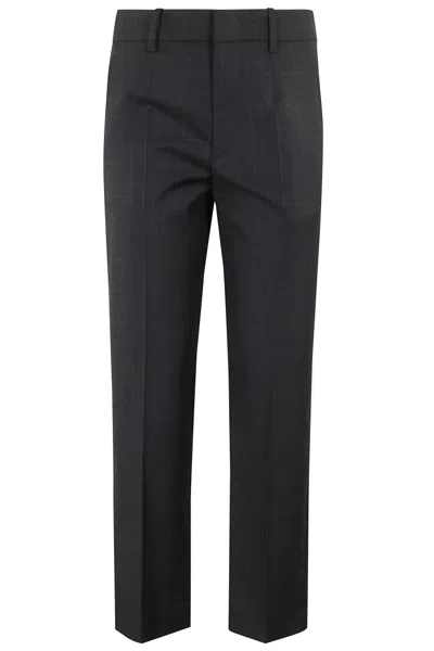 Isabel Marant Tailored Antracite Trousers In Grey