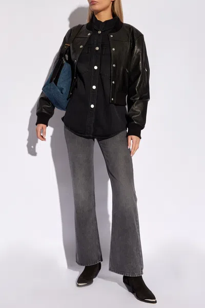 Isabel Marant ‘talbot' Denim Shirt In Black