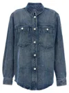 Isabel Marant Talbot Jacket Light Blue In Blue