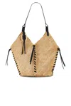 Isabel Marant Tampa Mini Leather-trimmed Raffia Bucket Bag In Natural & Black