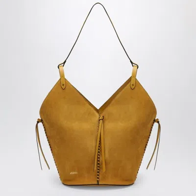 Isabel Marant Tampa Suede Shoulder Bag In Red