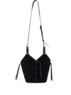 Isabel Marant Tampa Mini Gd Shoulder Bag In Black