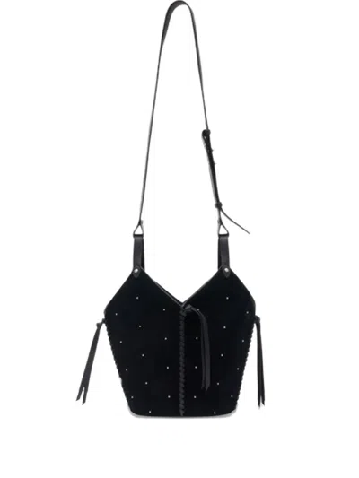 ISABEL MARANT TAMPA STUDDED SHOULDER BAG