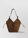 Isabel Marant 'tampa' Suede Bag Featuring Tassels In Brown