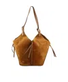 Isabel Marant Tampa Suede Shoulder Bag In Brown