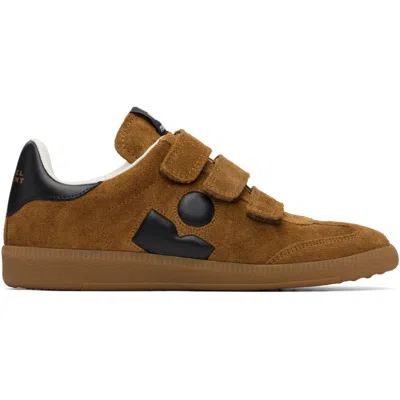 Isabel Marant Tan Beth Sneakers In Brown