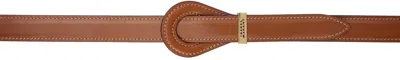 Isabel Marant Tan Brindi Belt In 23nl Natural