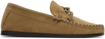 Isabel Marant Tan Fitzo Loafers In Brown
