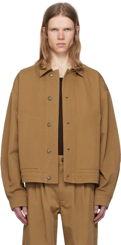 Isabel Marant Tan Forest Jacket In Toffee