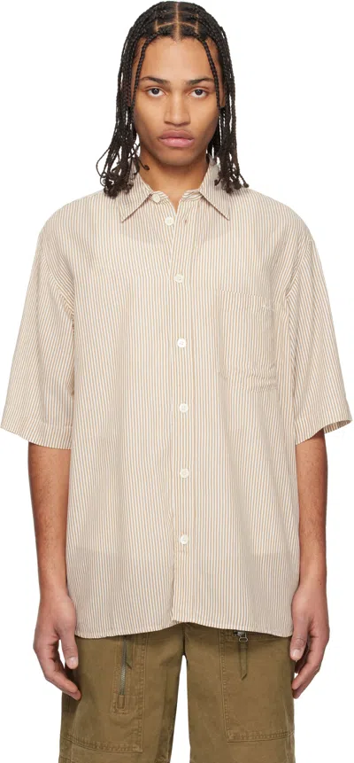 Isabel Marant Tan Labilio Shirt In 10oe