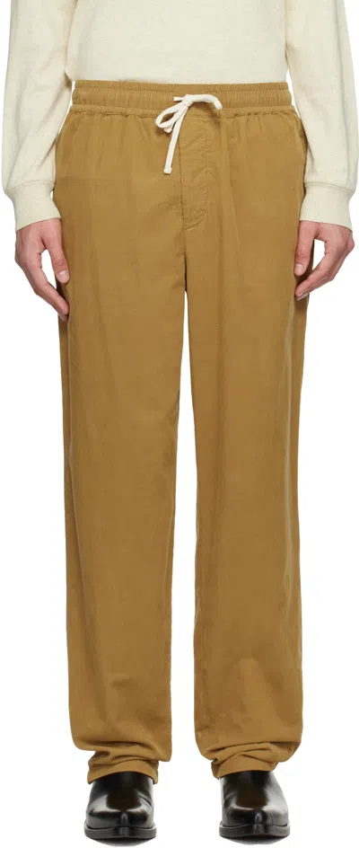 Isabel Marant Tan Nirlen Trousers In Brown