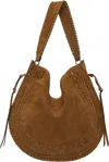 Isabel Marant Tan Oskan Hobo Soft Bag In Cognac