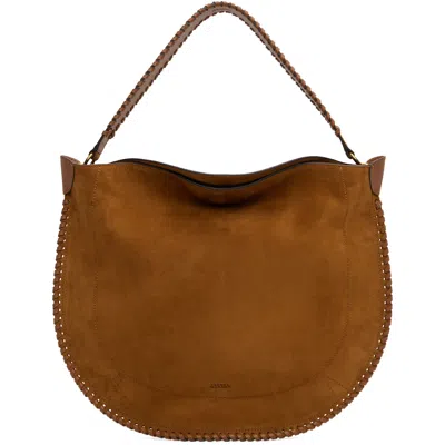 Isabel Marant Tan Oskan Soft Tote In 50co Cognac