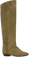 Isabel Marant Tan Skarlet Boots In 50ta Taupe
