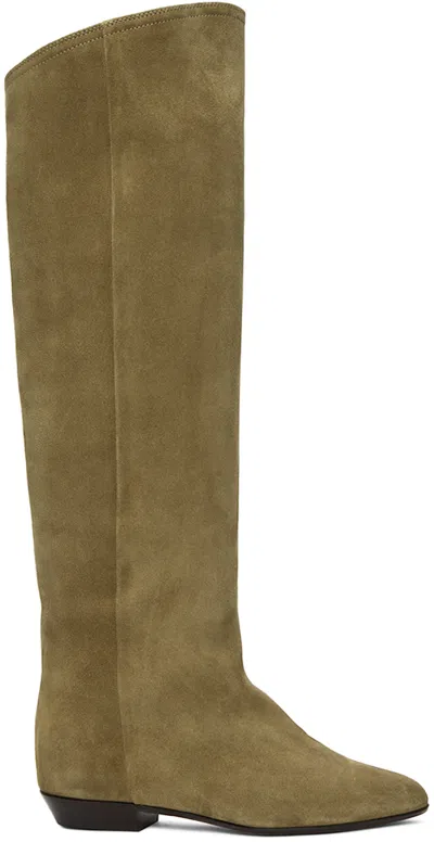 Isabel Marant Tan Skarlet Boots In 50ta Taupe