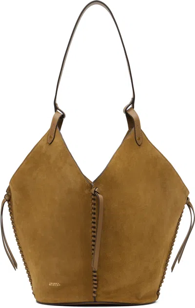ISABEL MARANT TAN TAMPA BAG