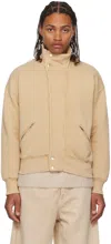 Isabel Marant Tan Watson Jacket In Toffee