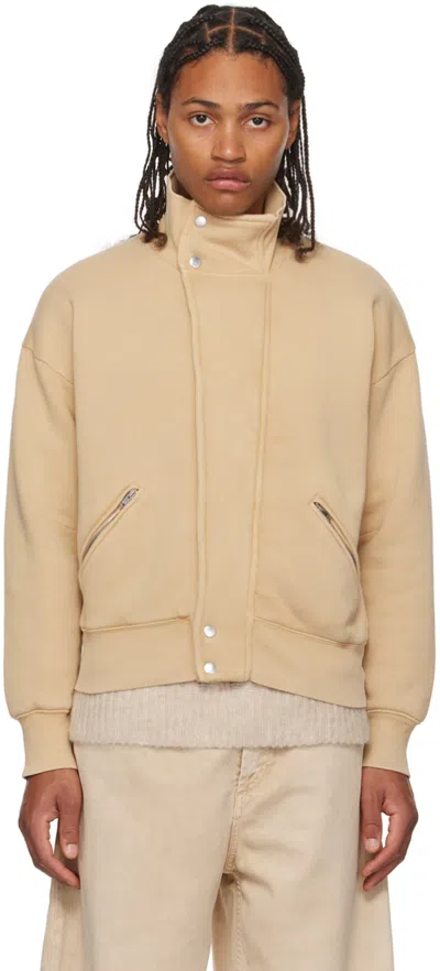 Isabel Marant Tan Watson Jacket In Toffee