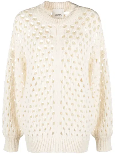 ISABEL MARANT TANE CROCHET WOOL-BLEND JUMPER