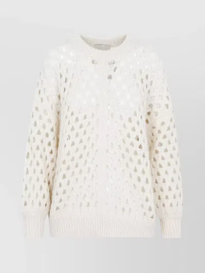 ISABEL MARANT TANE SWEATER OPEN-KNIT DESIGN